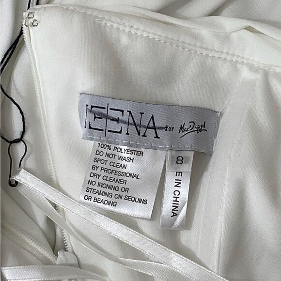 Mac Duggal Ieena Jersey Asymmetric Gown size 8 - Picture 10 of 10